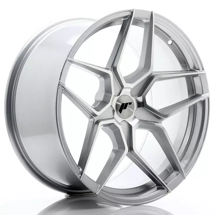 JR Wheels JR34 20x10 ET20-40 5H BLANK Silver Machined Face - Japan Racing vanteet - 5902211938941 - 1