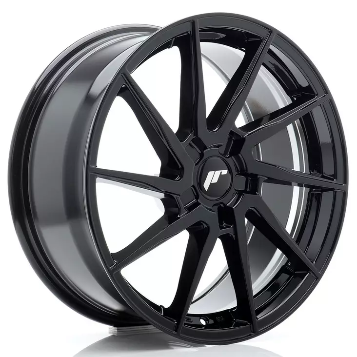 JR Wheels JR36 18x8 ET20-45 5H BLANK Gloss Black - Japan Racing vanteet - 5902211974321 - 1