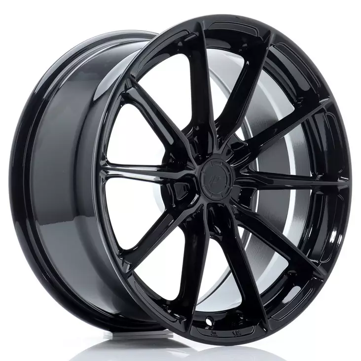 JR Wheels JR37 17x8 ET20-40 5H BLANK Gloss Black - Japan Racing vanteet - 5902211957171 - 1