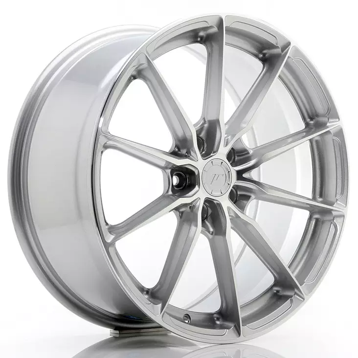 JR Wheels JR37 19x8,5 ET45 5x112 Silver Machined Face - Japan Racing vanteet - 5902211950981 - 1
