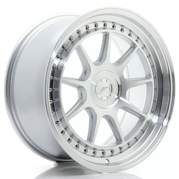 JR Wheels JR47 18x8,5 ET15-35 5H BLANK Silver Machined Face - Japan Racing vanteet - 5902211994411 - 1