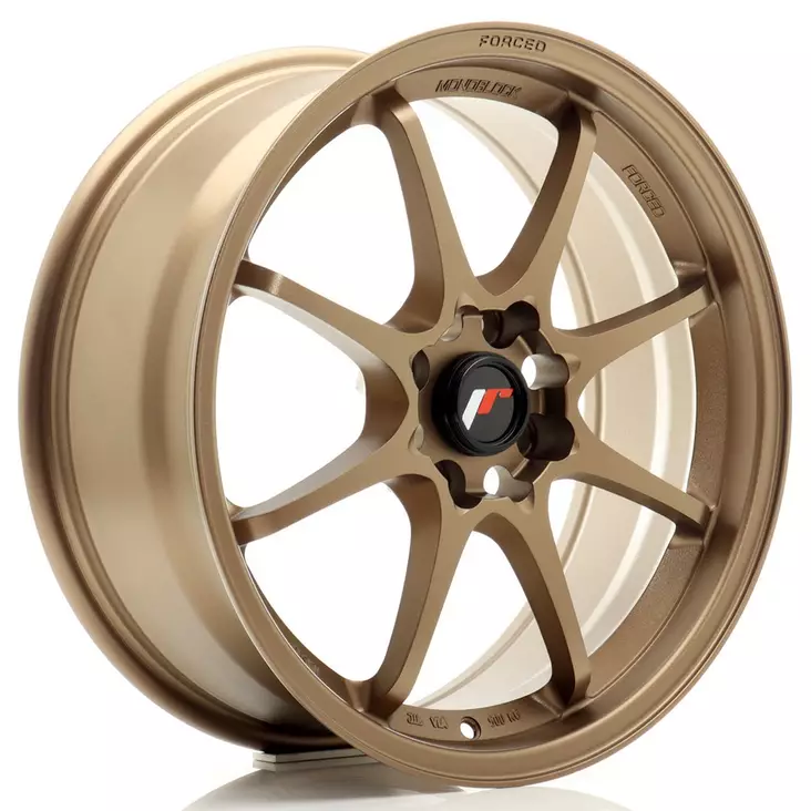 JR Wheels JR5 17x7 ET38 4x100 Dark Anodized Bronze - Japan Racing vanteet - 5902211970521 - 1