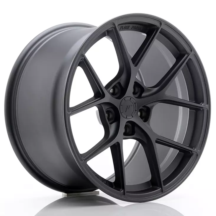 JR Wheels SL01 18x10,5 ET25-38 5H BLANK Matt Gun Metal - Japan Racing vanteet - 5902211959311 - 1