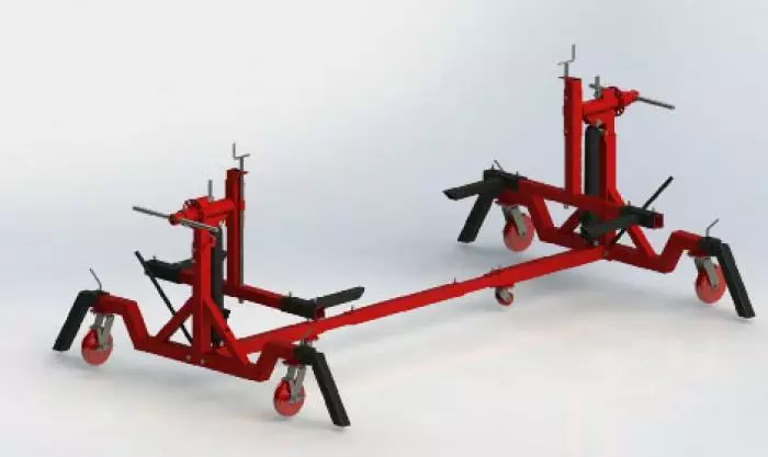 Korigrilli / kääntöteline auton korille - Autotyökalut ja tarvikkeet - 6430074694951 - 1