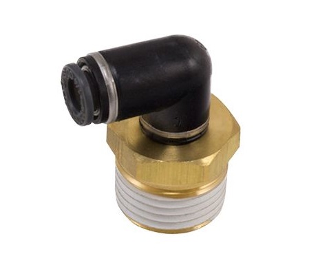 Paineilmaliitin 1/2" MNPT 1/4" letku 90 asteen kulma - Paineilmaliittimet ja sovitteet - paineil0011 - 1