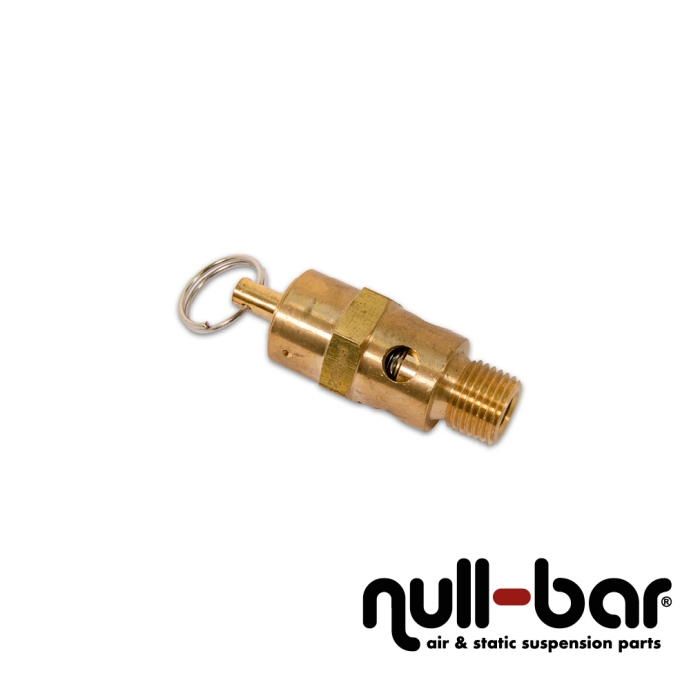 Varoventtiili 15,5bar (225PSI) 1/4" G Kierre - Ilma-alustan tarvikkeet - ilma0011 - 1