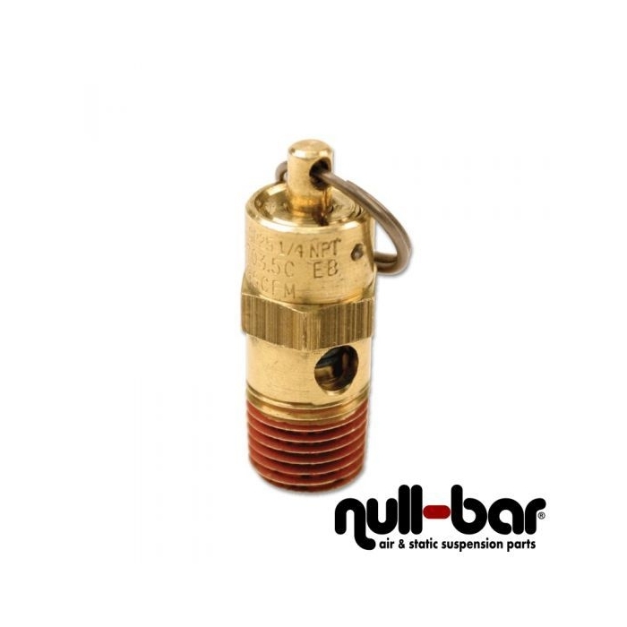 Varoventtiili 15,5bar (225 PSI) Air Lift - Ilma-alustan tarvikkeet - ilma0031 - 1