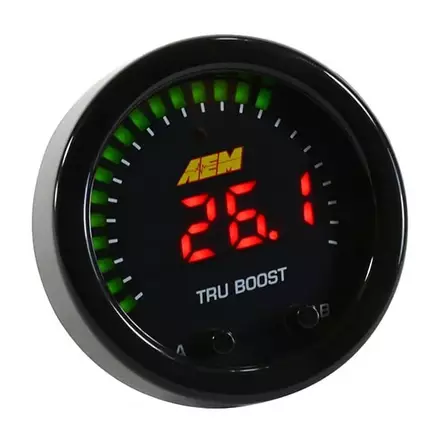 AEM X-Series Tru-Boost ahtopainemittari ja säädin - Muut moottorin lisämittarit - 30-0352 - 1