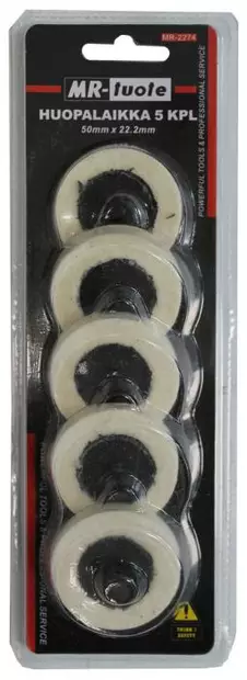 Huopalaikka 5kpl Roloc - Hionta- ja katkaisutyökalut - 6430074691172 - 2