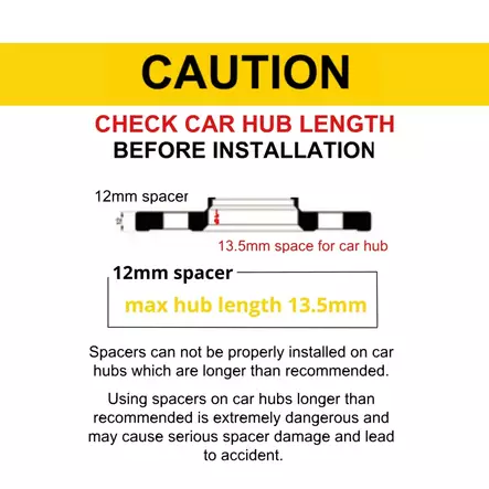 Japan Racing keskittävä spacer 12mm 5x112 66,6 Hopea - Spacerit - 5902211955092 - 2