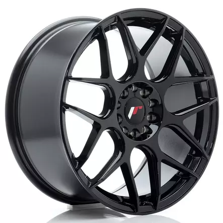 JR Wheels JR18 18x8,5 ET45 5x112/114 Gloss Black - Japan Racing vanteet - 5902211994152 - 1