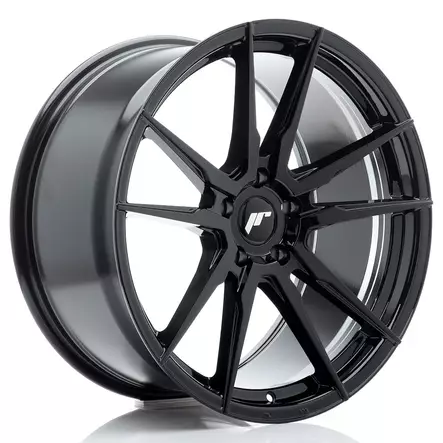 JR Wheels JR21 20x10 ET40 5x112 Gloss Black - Japan Racing vanteet - 5906871154482 - 1