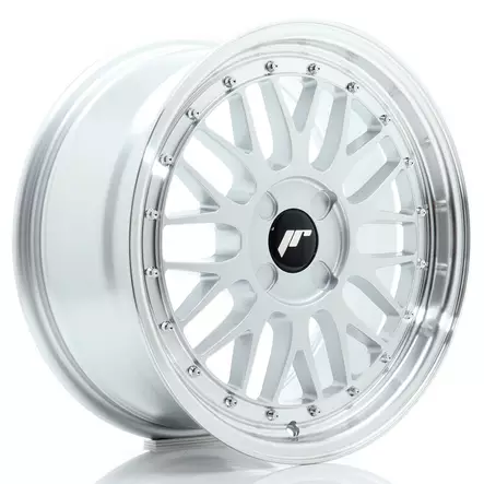 JR Wheels JR23 17x7,5 ET20-40 4H BLANK Hyper Silver w/Machined Lip - Japan Racing vanteet - 5902211994992 - 1