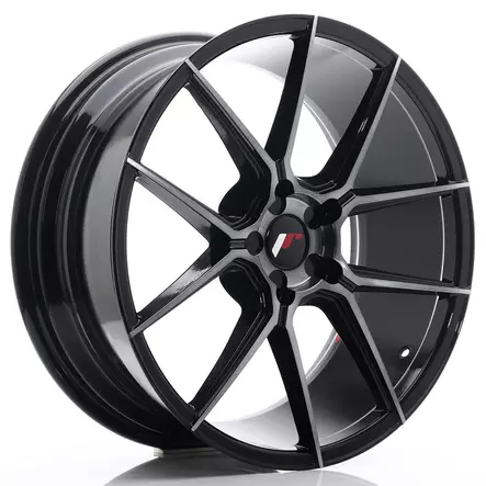 JR Wheels JR30 20x8,5 ET20-42 5H BLANK Black Brushed w/Tinted Face - Japan Racing vanteet - 5902211941552 - 1