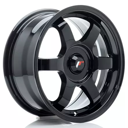 JR Wheels JR3 15x7 ET25-42 BLANK Gloss Black - Japan Racing vanteet - 5902211988632 - 1