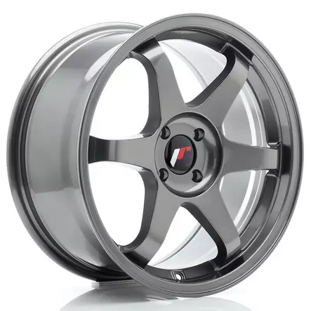 JR Wheels JR3 17x8 ET35 4x114,3 Gun Metal - Japan Racing vanteet - 5902211992042 - 1