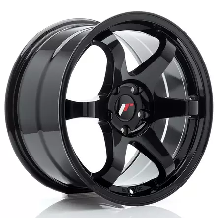 JR Wheels JR3 17x9 ET35 5x114,3 Gloss Black - Japan Racing vanteet - 5902211994602 - 1