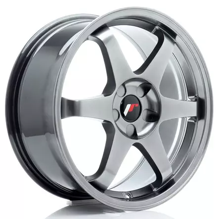 JR Wheels JR3 18x8 ET43 5x114,3 Hyper Black - Japan Racing vanteet - 5906871145442 - 1