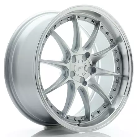 JR Wheels JR41 19x8,5 ET15-35 5H BLANK Silver Machined Face - Japan Racing vanteet - 5906871150002 - 1