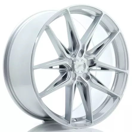 JR Wheels JR44 21x9 ET20-40 5H BLANK Silver w/ Machined Face - Japan Racing vanteet - 5902211988212 - 1