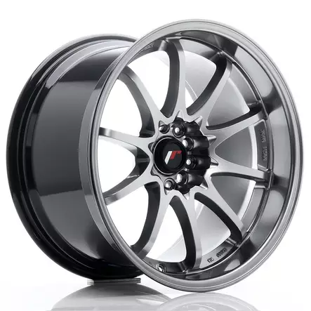JR Wheels JR5 18x10,5 ET12 5x114,3 Hyper Black - Japan Racing vanteet - 5902211907602 - 1
