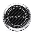 Concaver Premium Center Cap - Classic Carbon - Silver Machined - Vanteiden keskikupit - 5906871153782 - 1