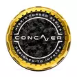 Concaver Premium Center Cap - Forged Carbon - Gold Anodized - Vanteiden keskikupit - 5906871153812 - 1
