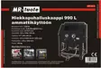 Hiekkapuhalluskaappi 990L 1200W - Hiekkapuhallus ja soodapuhallus - 6430074694302 - 6