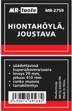 Hiontahöylä, joustava 410mm x 70mm - Hionta- ja katkaisutyökalut - 6430074695682 - 2