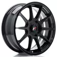 JR Wheels JR11 17x7 ET20-38 5H BLANK Gloss Black - Japan Racing vanteet - 5902211997382 - 1