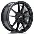 JR Wheels JR21 17x7 ET20-40 4H BLANK Gloss Black - Japan Racing vanteet - 5902211995692 - 1