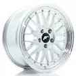 JR Wheels JR23 17x8 ET40 5x112 Hyper Silver w/Machined Lip - Japan Racing vanteet - 5902211995142 - 1