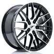JR Wheels JR28 17x8 ET40 5x112 Gloss Black Machined Face - Japan Racing vanteet - 5902211957942 - 1