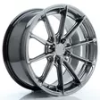 JR Wheels JR37 17x8 ET40 4x100 Hyper Black - Japan Racing vanteet - 5902211957232 - 1
