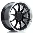 JR Wheels JR41 18x8,5 ET15-35 5H BLANK Glossy Black w/Machined Lip - Japan Racing vanteet - 5902211973522 - 1
