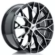 JR Wheels JR49 18x8 ET20-42 5H BLANK Gloss Black Machined Face - Japan Racing vanteet - 5906871104012 - 1