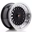 JR Wheels JR9 15x8 ET20 4x100/108 Gloss Black w/Machined Lip - Japan Racing vanteet - 5902211919582 - 1