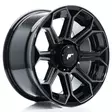 JR Wheels JRX11 18x9 ET25 6x114.3 Black Machined w/Tinted Face - Japan Racing vanteet - 5902211985372 - 1