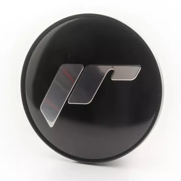 Center Cap JR28 17" Black + Silver Letters - Vanteiden keskikupit - 5902211938002 - 1