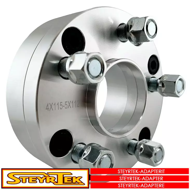 Jaonmuutosadapteri (levikepala) Mönkijään (ATV) 51mm 4x115/5x112 - Spacerit - 6438431033252 - 1