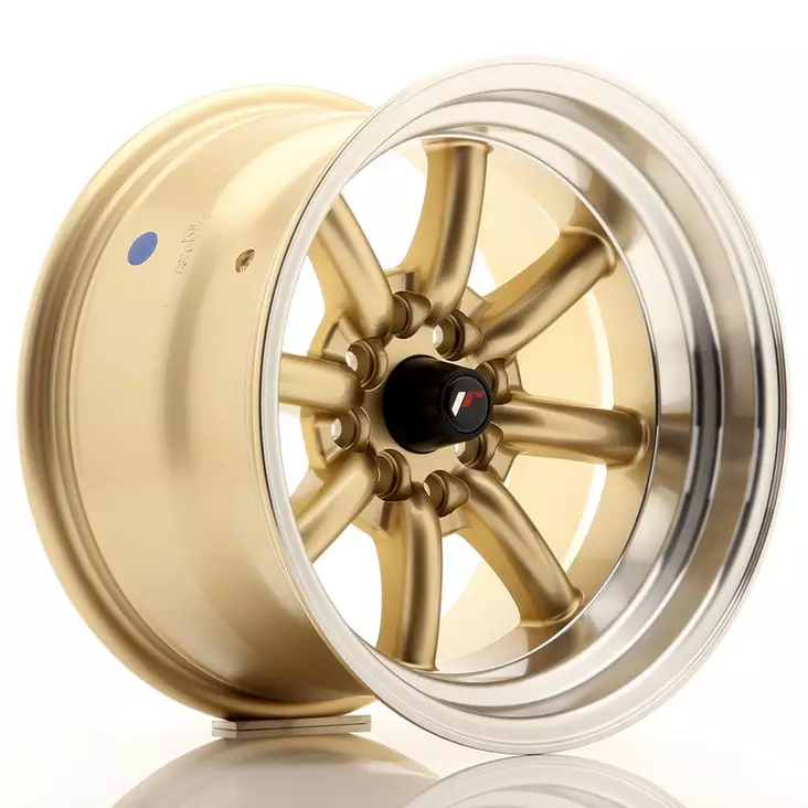 JR Wheels JR19 15x9 ET-13 4x100/114 Gold - Japan Racing vanteet - 5902211917052 - 1