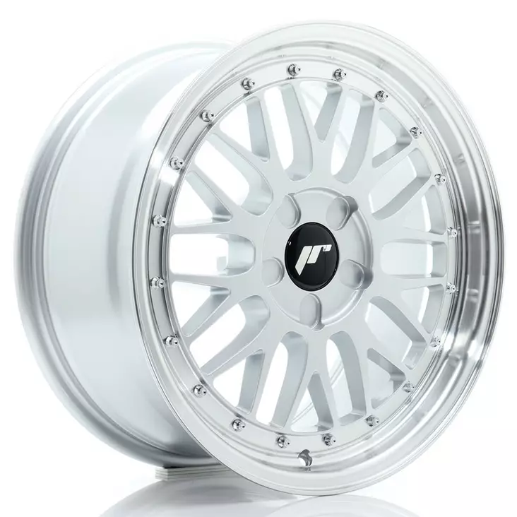 JR Wheels JR23 17x7,5 ET20-40 5H BLANK Hyper Silver w/Machined Lip - Japan Racing vanteet - 5902211995012 - 1