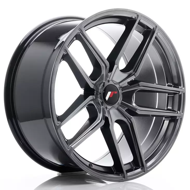JR Wheels JR25 20x10 ET20-40 5H BLANK Hyper Black - Japan Racing vanteet - 5902211925972 - 1