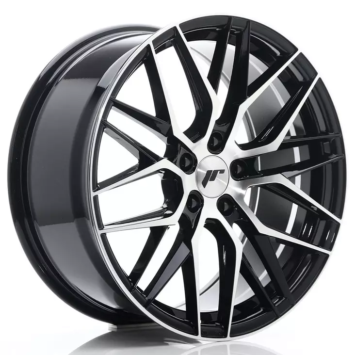 JR Wheels JR28 19x8,5 ET40 5x114,3 Gloss Black Machined Face - Japan Racing vanteet - 5902211950622 - 1