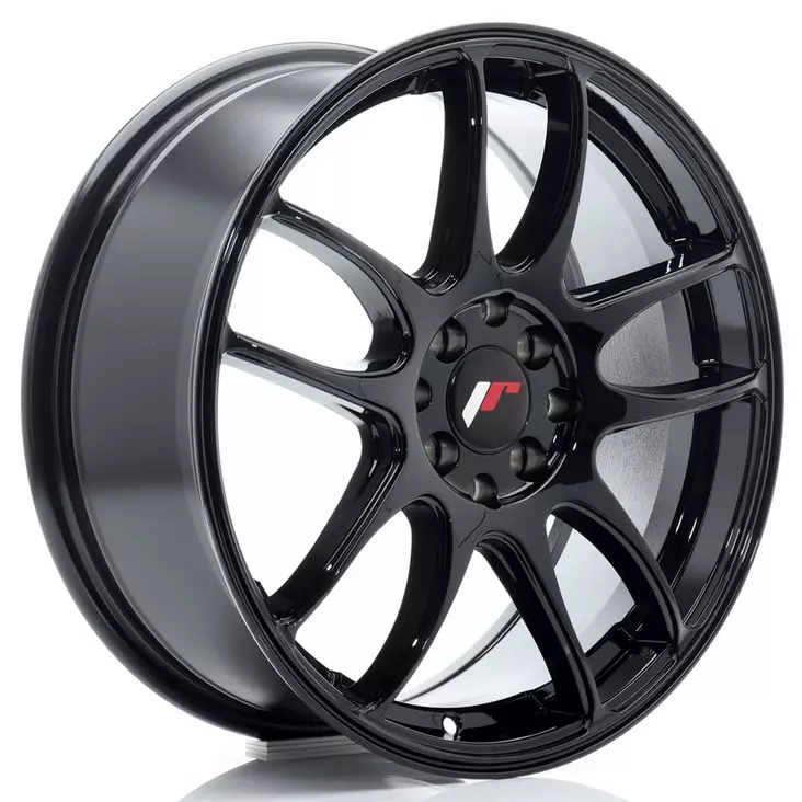 JR Wheels JR29 17x7 ET40 4x100/114 Gloss Black - Japan Racing vanteet - 5902211992752 - 1