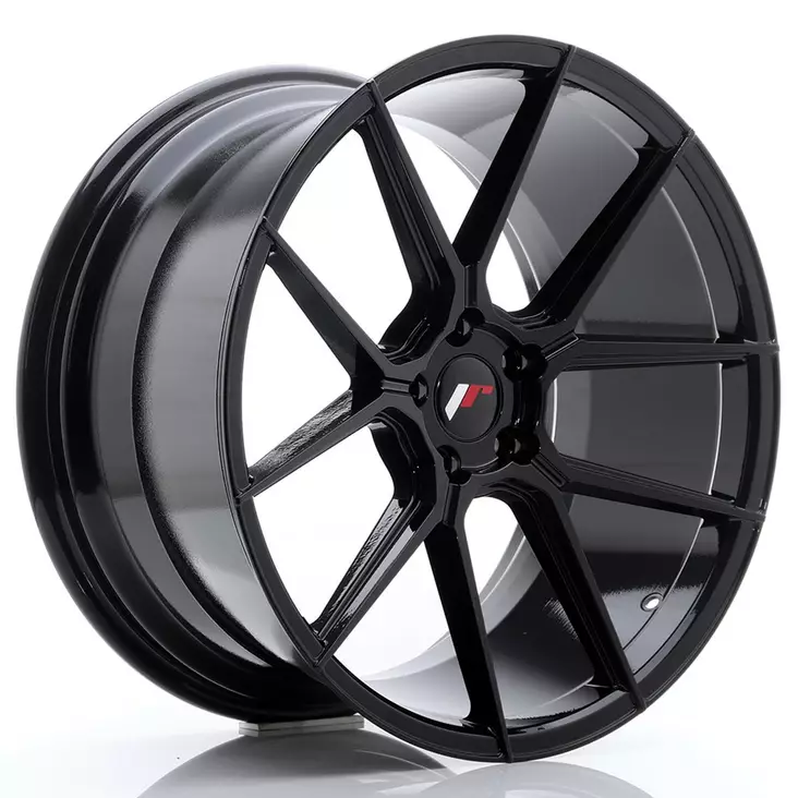 JR Wheels JR30 20x10 ET40 5x112 Glossy Black - Japan Racing vanteet - 5902211947882 - 1
