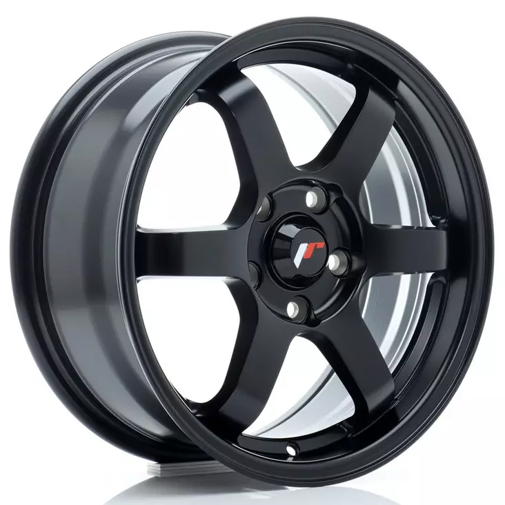 JR Wheels JR3 16x7 ET25 4x100 Matt Black - Japan Racing vanteet - 5902211988762 - 1