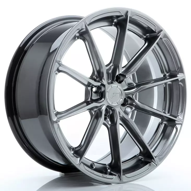 JR Wheels JR37 17x8 ET40 4x100 Hyper Black - Japan Racing vanteet - 5902211957232 - 1