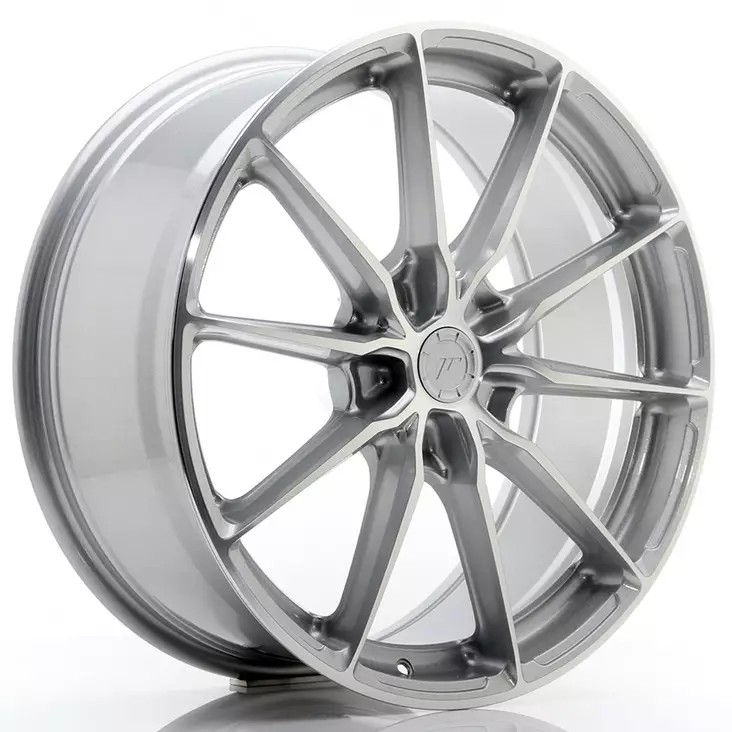 JR Wheels JR37 20x8,5 ET43 5x112 Silver Machined - Japan Racing vanteet - 5906871108652 - 1