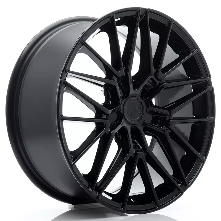 JR Wheels JR38 18x8 ET42 5x112 Gloss Black - Japan Racing vanteet - 5906871157162 - 1